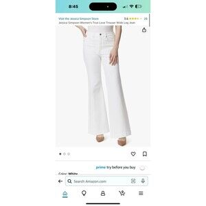 Jessica Simpson True Love Wide Leg Trouser sz32 NWT y2k